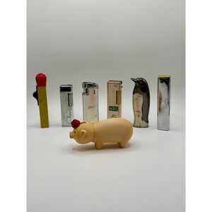 Vintage Lighter Lot of 7 Lighters Pre-Owned Untested